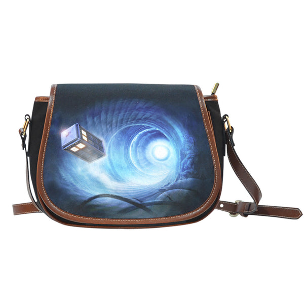 Doctor Who Leather Tote Bag
