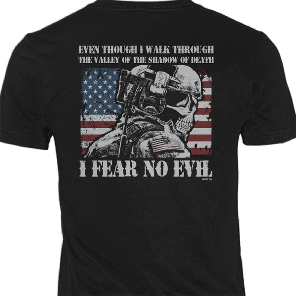 Fear No Evil Skull Shirt