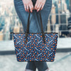 Denver Football Leather Tote