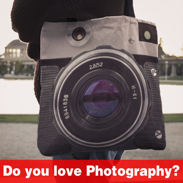 Love Photography Camera Shoulder Handbag