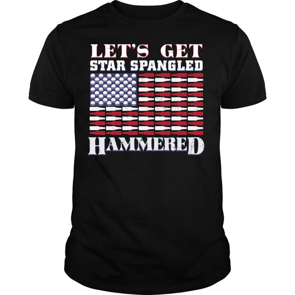 Let's Get Star Spangled Hammered Shirt