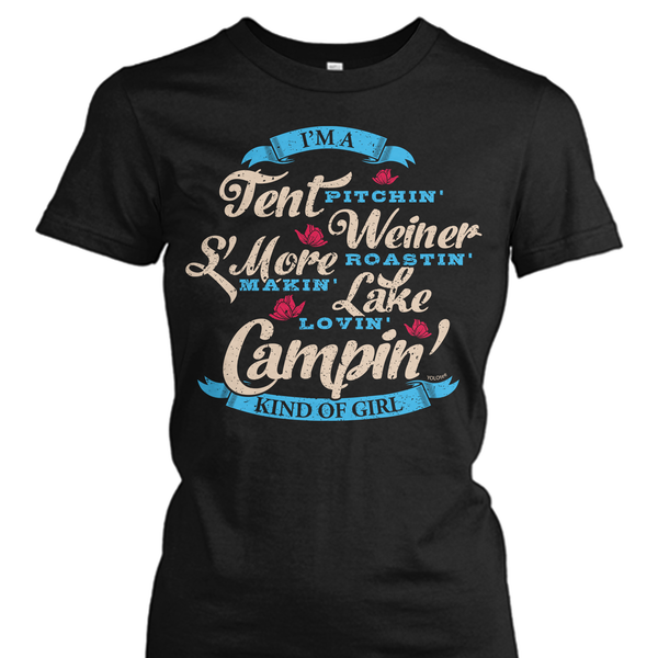 I Love Camping It's In-Tents Shirt