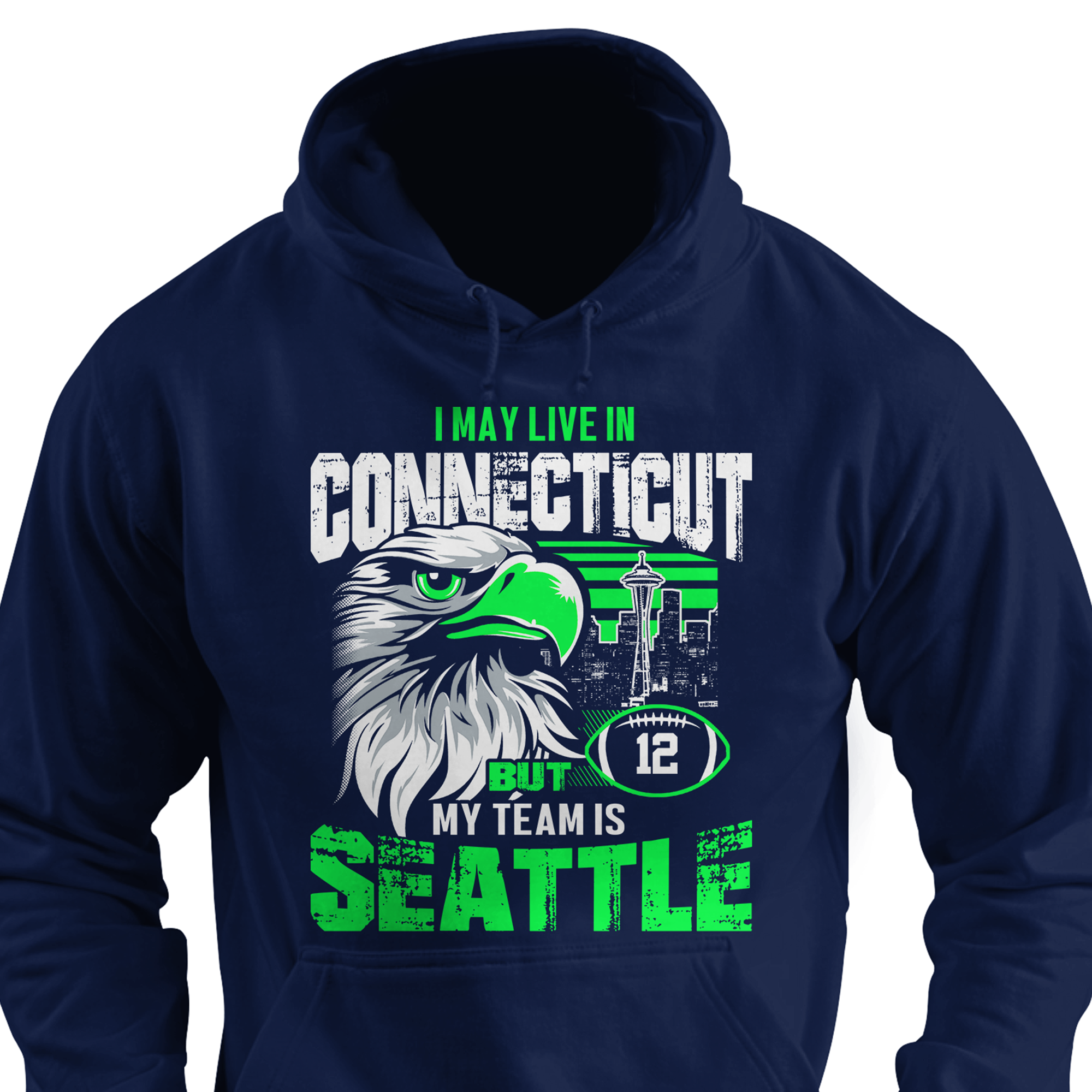 I may live in Connecticut but my team is Seattle