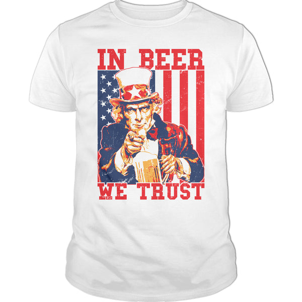 Blood Type Beer (Mug) Premium Cotton Shirt
