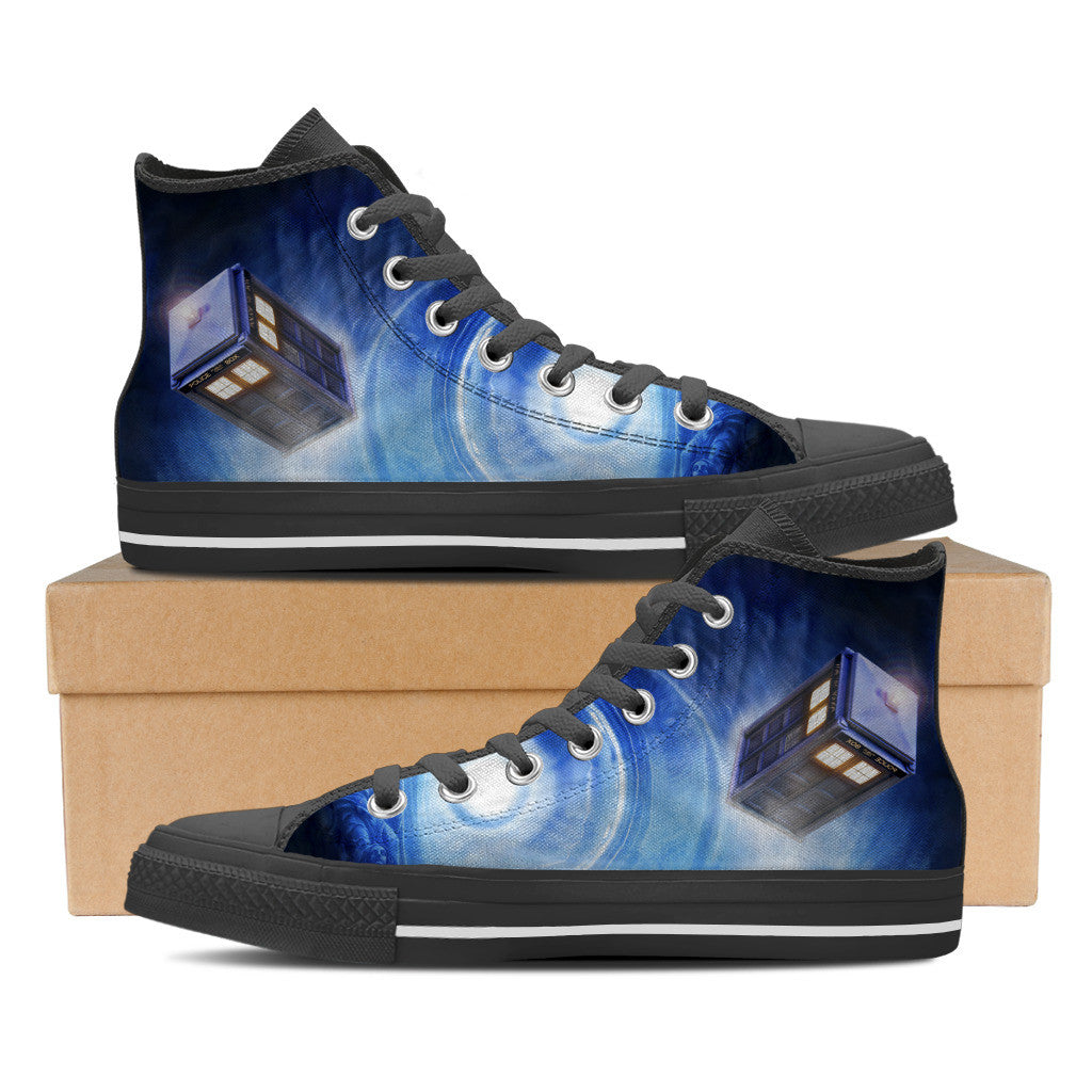 Doctor Who Mens High Top Shoe