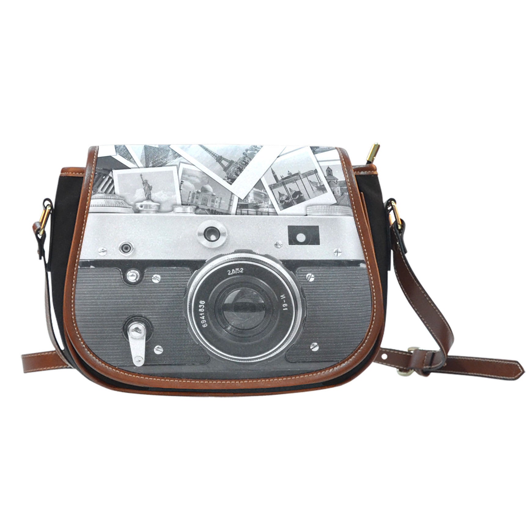 Love Photography Camera Memories Saddle Bag