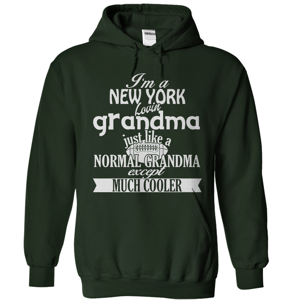 New York Football Grandma Hoodie