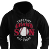 That's My Grandson Out There Baseball Mom Shirt