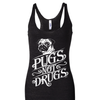Pugs Not Drugs Premium Cotton Shirt