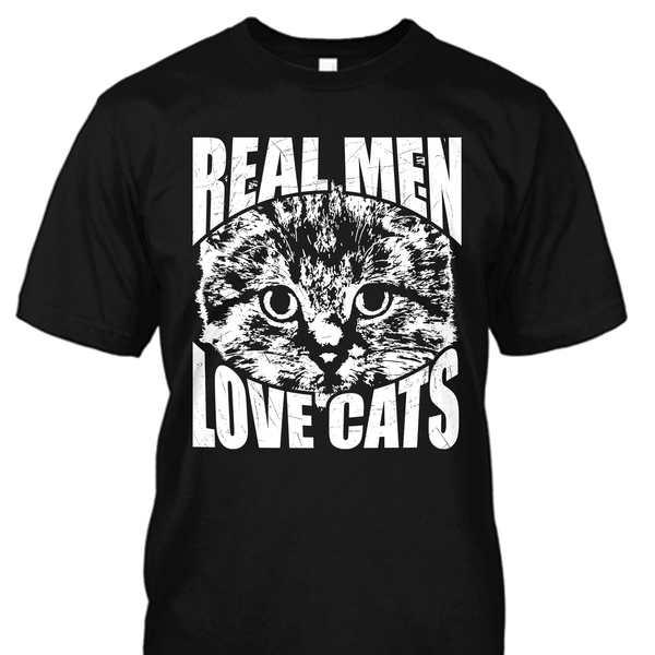 Real Men Love Cats Premium Cotton Shirt