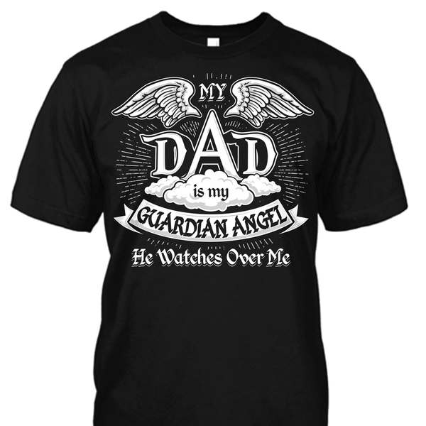 My Grandpa is My Guardian Angel Shirt