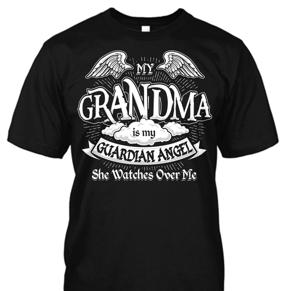 My Grandpa is My Guardian Angel Shirt