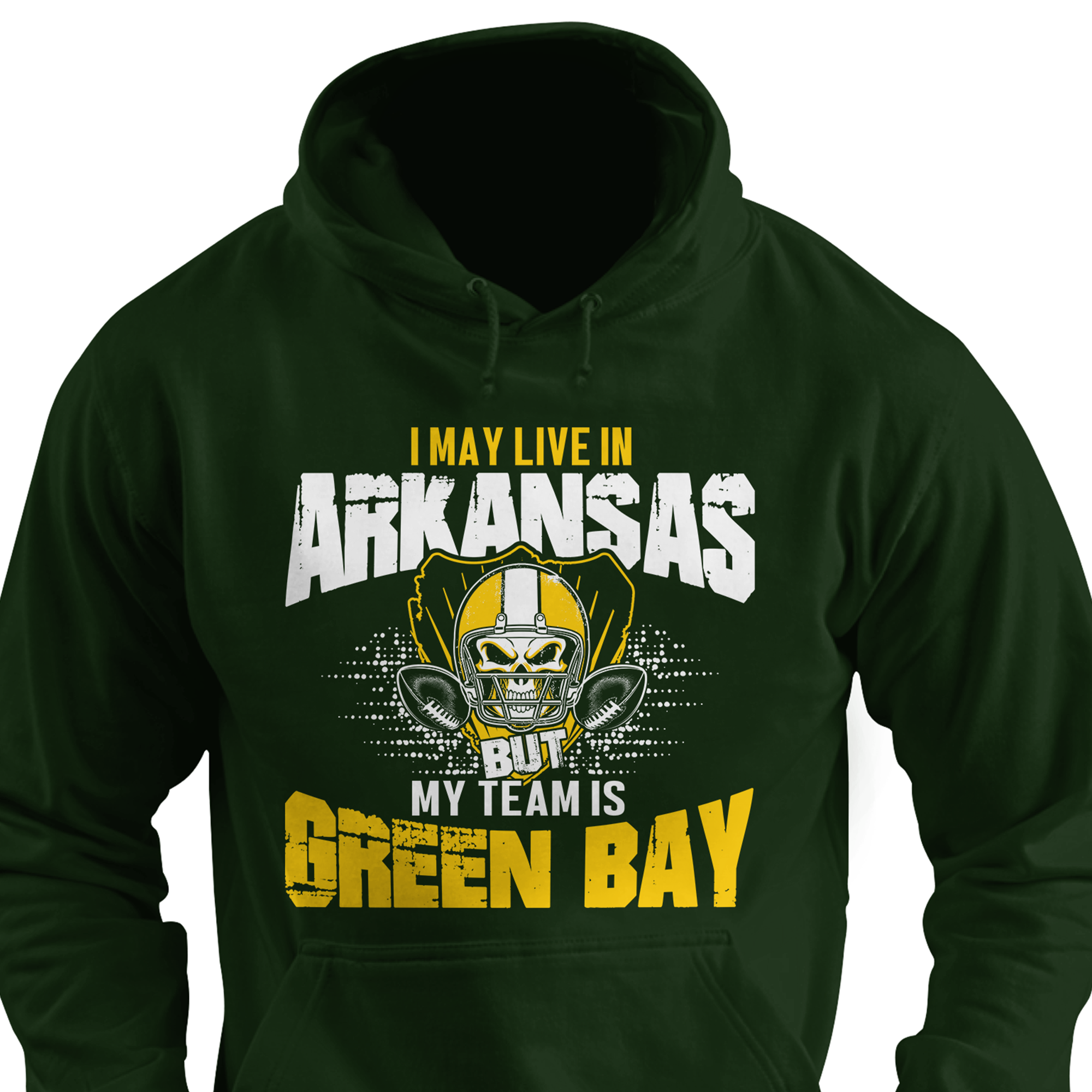 I May Live in Arkansas but My Team is Green Bay