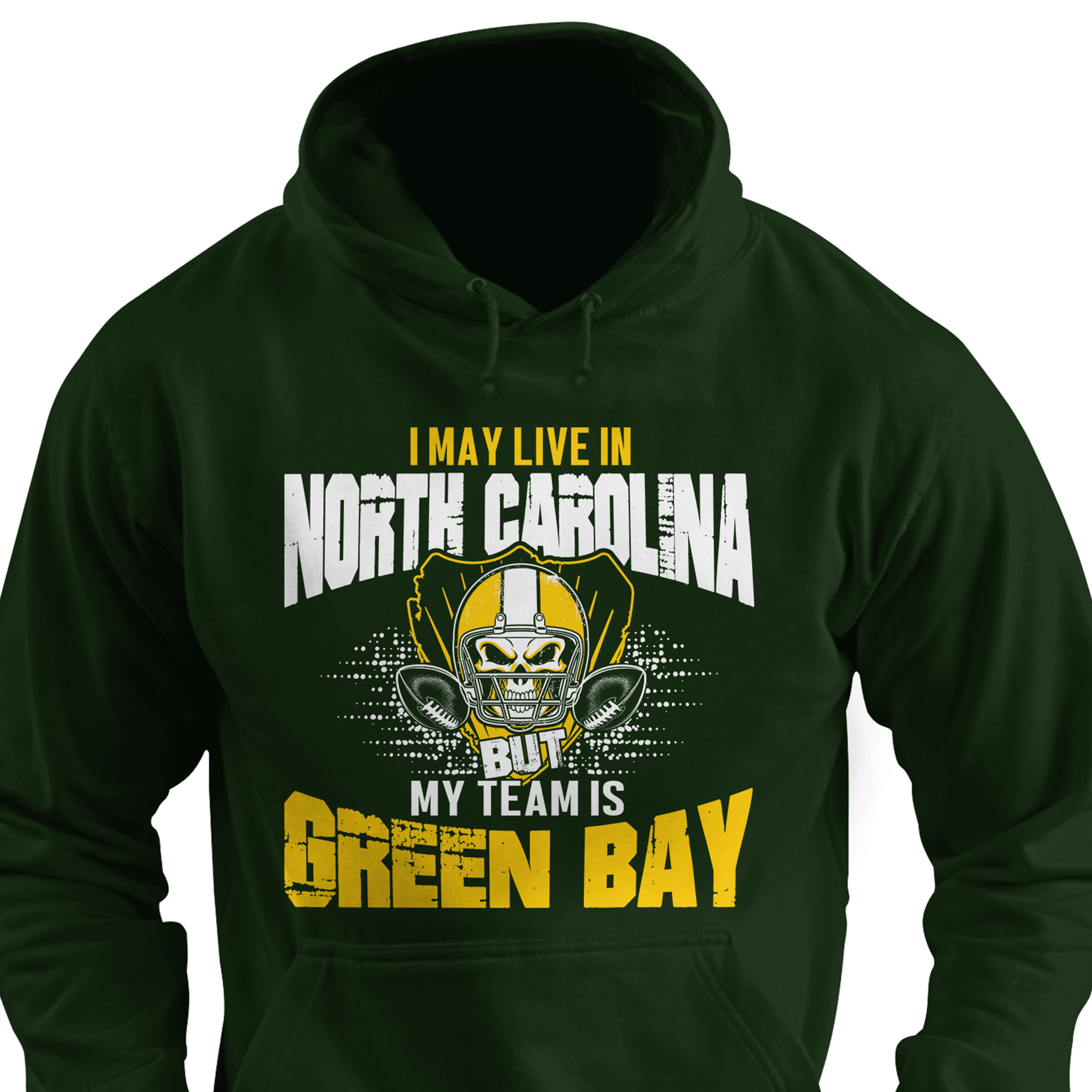 I May Live in North Carolina but My Team is Green Bay