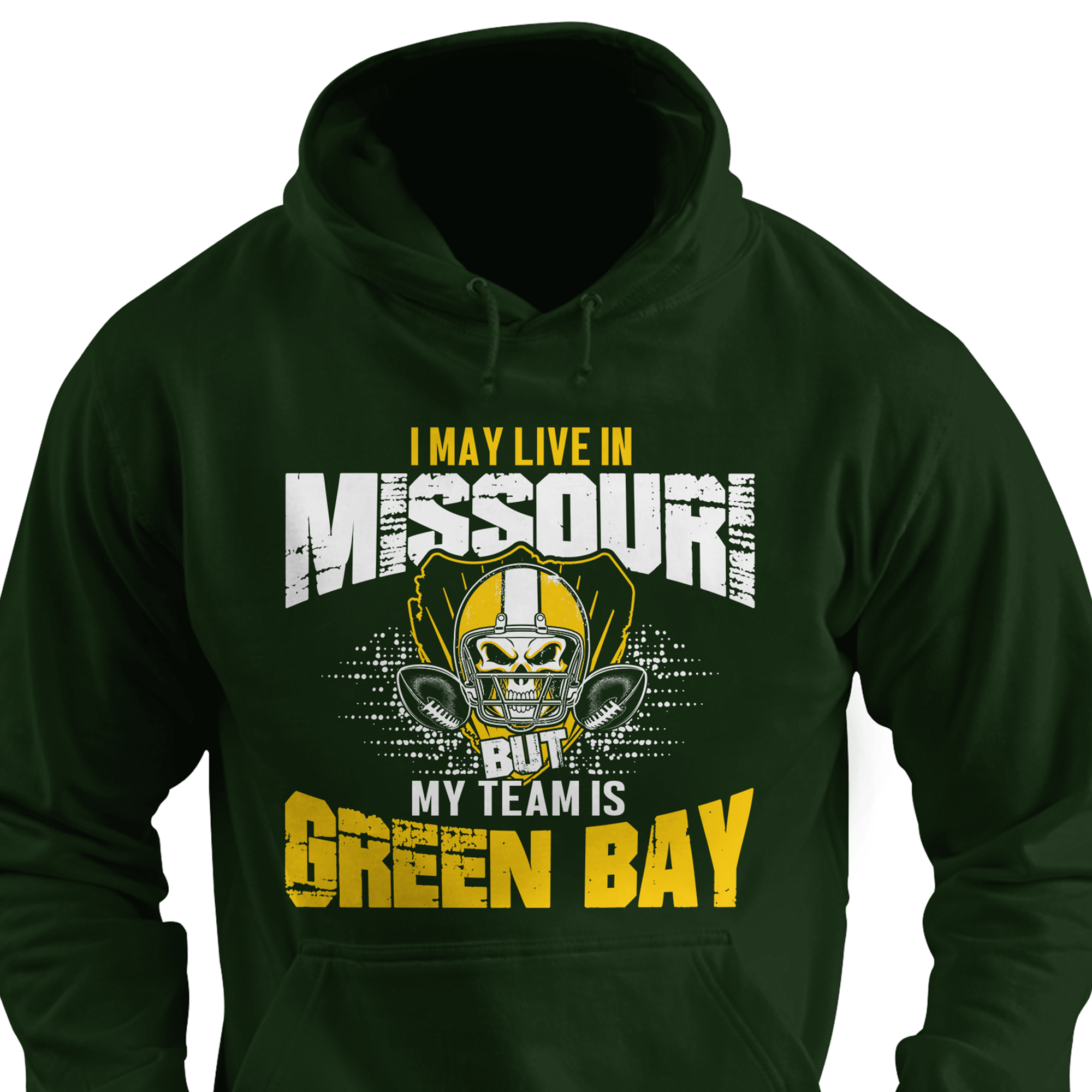 I May Live in Missouri but My Team is Green Bay