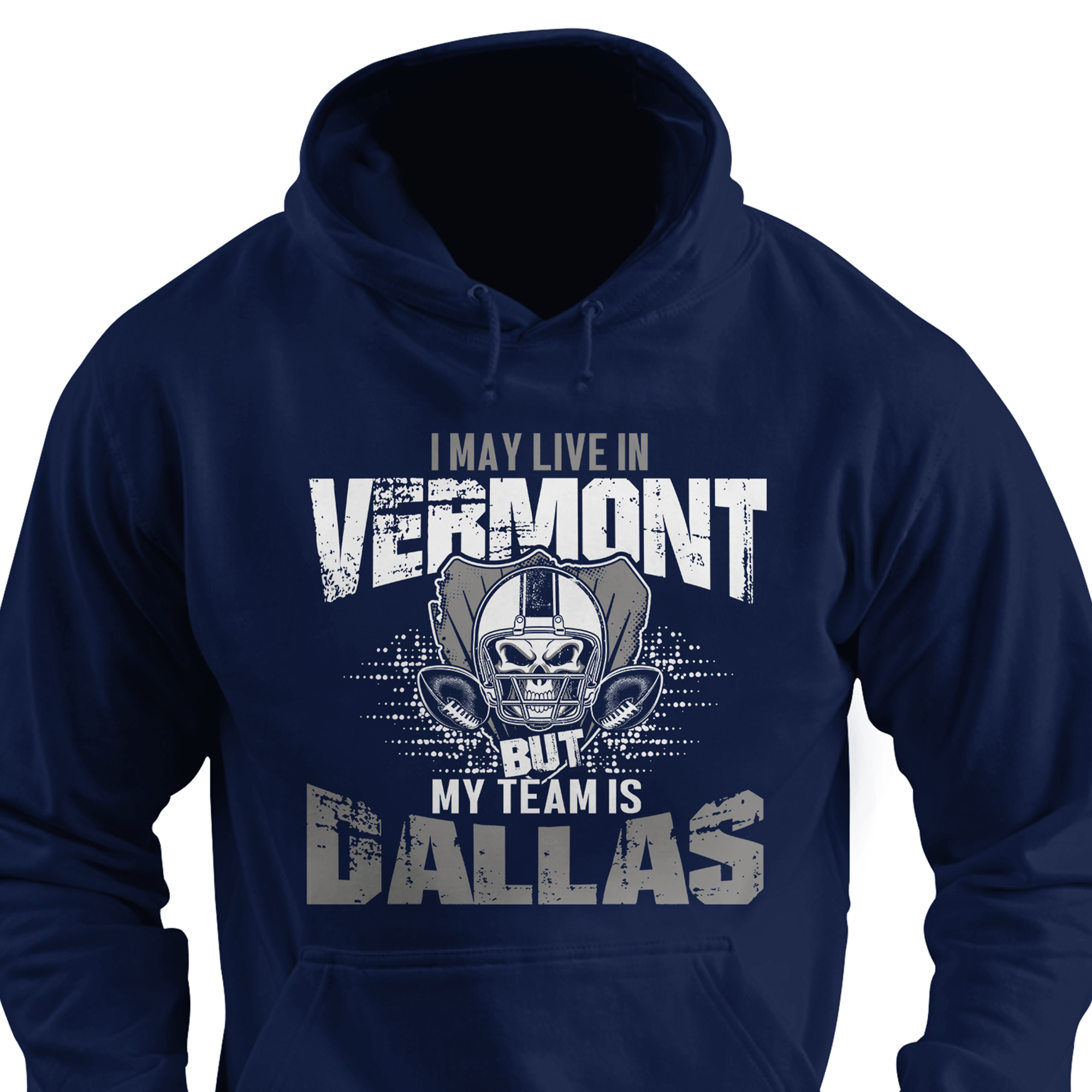 I may live in Vermont but my team is Dallas