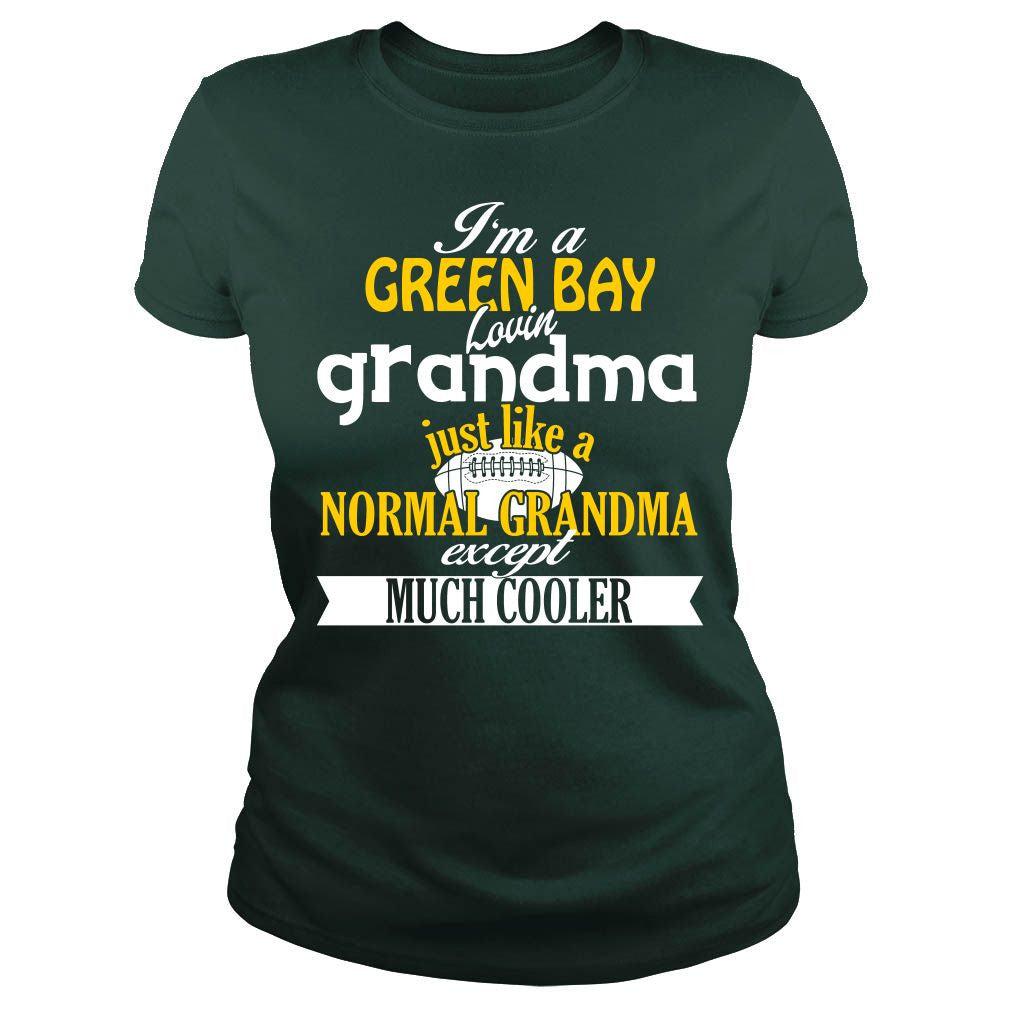 Cool Green Bay Football Grandma