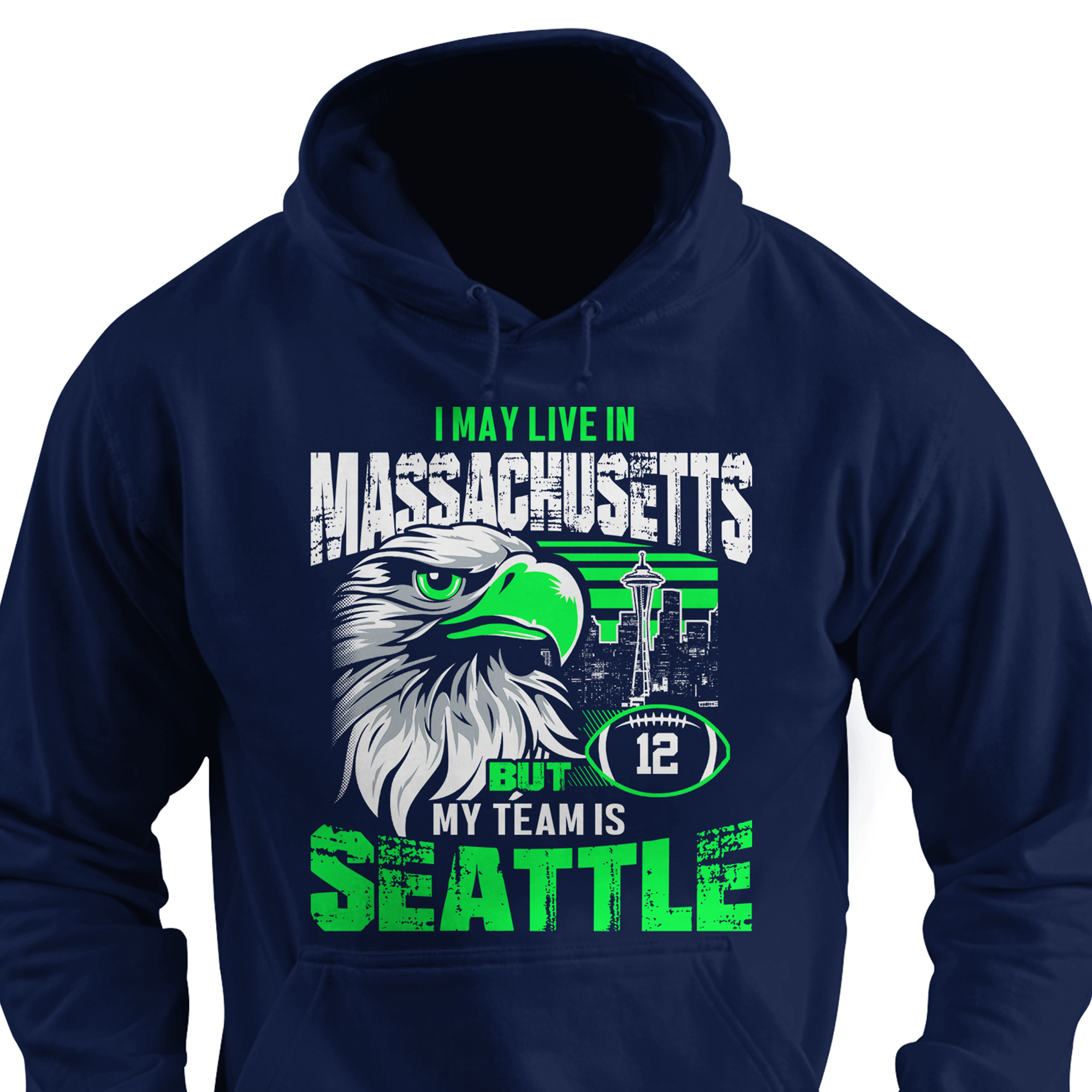 I may live in Massachusetts but my team is Seattle