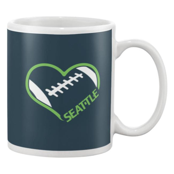 Love Seattle Football Mug